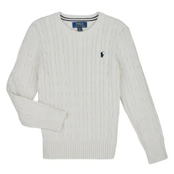 Polo Ralph Lauren LS CABLE CN-TOPS-SWEATER Bež