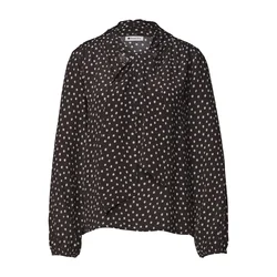 STREET ONE Bluza rjava/bela