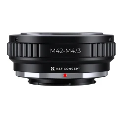 K&F M42 Lenses to M43 MFT Mount Camera Adapter