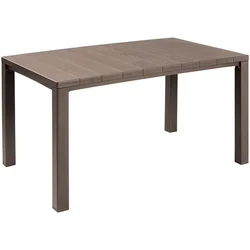 Baštenski sto Julie 147x90x74.5cm boja kapućina Keter