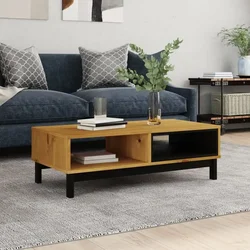 Stolić za kavu FLAM 100 x 50 x 32,5 cm od masivne borovine