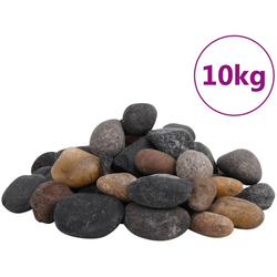 vidaXL Polirani kamenčići 10 kg raznobojni 5 - 8 cm