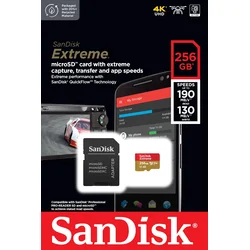 SanDisk 256GB Extreme (SDSQXAV-256G-GN6MN) memorijska kartica microSDXC class 10