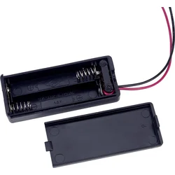 TRU COMPONENTS Držalo za baterije 2x Micro (AAA) kabel TRU COMPONENTS SBH421-1AS, (20636038)