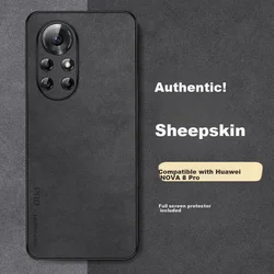 Shangsu Maska za mobilni telefon Huawei Nova 8 Pro, Crna