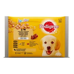 PEDIGREE kesice Junior, piletina i govedina 4x100g