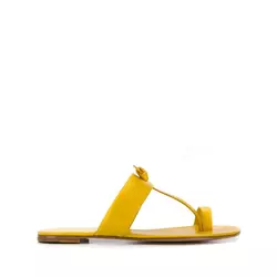Gianvito Rossi - Argo chunky strap sandals - women - Yellow