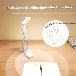 Bull Stona lampa ML-F300A-CD, 3000mAh, Bela