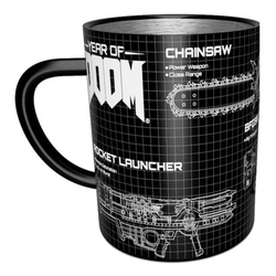 Doom Weapons Steel Mug