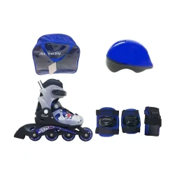 ACTION Roleri PW-116A GOAL SET PVC (34–37) ABEC5 2021 Plavi