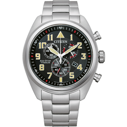 MOŠKA ROČNA URA Kronograf Citizen AT2480-81E Eco-Drive Super-Titanium