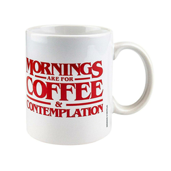 Šolja Stranger Things - 315 ml - Mornings Are For Coffee And Contemplation