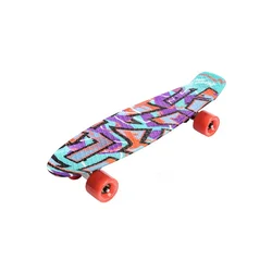 Meteor Flip Multi plastični skateboard grafitti