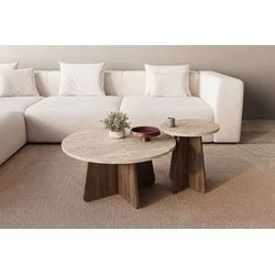 Hanah Home Klub sto Penti-Travertine, 2 komada