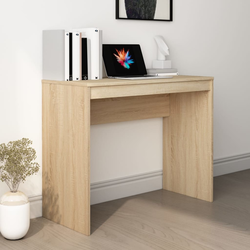 vidaXL Pisalna miza sonoma hrast 90x40x72 cm iverna plošča, (20608841)