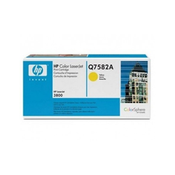 Toner HP Q7582A rumena, original -
