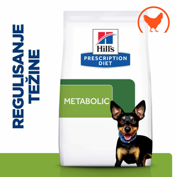 Hill’s Prescription Diet Metabolic Mini Hrana za Pse sa Piletinom 6 kg