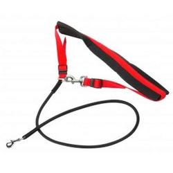 POVODEC JOGGING-ELASTIČEN 115CM RDEČ