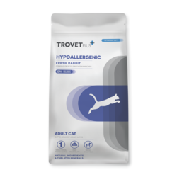 Trovet plus Suva hrana za odrasle mačke Hypoallergenic, Zečetina, 1.2kg