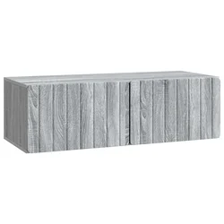 TV ormar za zid Siva sonoma 98 x 41 x 30 cm Konstruirano drvo