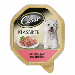 Hrana za pse s teletino, Cesar, 150 g
