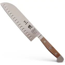 Güde Solingen Santoku nož ALPHA OAK, 18 cm, rjava, Güde