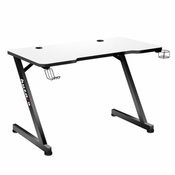 Huzaro gejmerski sto 120x60cm hero 2.5 white ( 8250 )