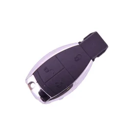 CAR 888 ACCESSORIES Kuciste Oklop Kljuca 3 dugmeta za Mercedes 2 Bater crno-sivo