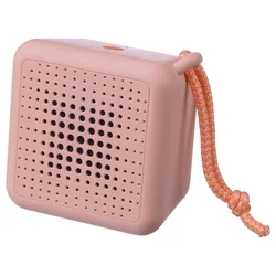 VAPPEBY Prenosni Bluetooth zvučnik, vodootporno/roze
