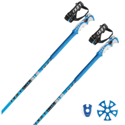 LEKI Ski štapovi BLUE BIRD CARBON, Plavi