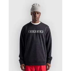 Burton M Oak Crew Sweater true black heather