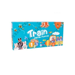 Drvene vlak puzzle