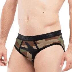 Moschino Muške Slip gaće, Maslinaste