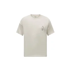JACK & JONES Majica JJASTRO bež/črna