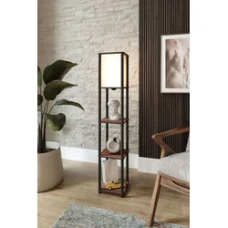 Podna lampa Tier, Bež