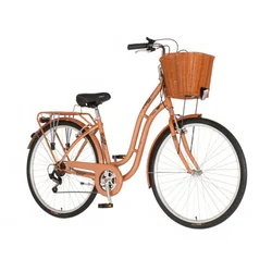 VISITOR Bicikl bella 28 inch bakarno crni