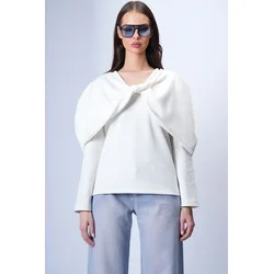 Trend Alacati Stili Ženska bluza Alc-X15053, Krem