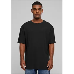 Mens Bio Oversized Rib Tee T-Shirt - Black