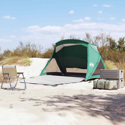 Šator za plažu za 2 osobe morskozeleni vodootporni