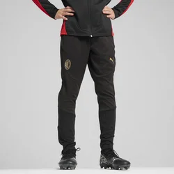 PUMA AC Milan Training Pants Youth, Black/For All Time Red