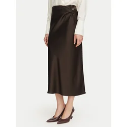 Rinascimento Midi krilo CFC0130230003 Temno rjava Regular Fit