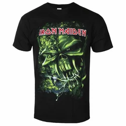 Metal majica moška Iron Maiden - Final Frontier Green BL - ROCK OFF - IMTEE120MB