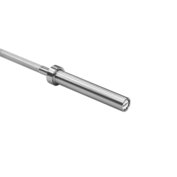 Rebel Active Olimpijska ravna šipka sa ležajevima RBA-2213, 180 cm, 15 kg / 50 mm, Srebrne boje