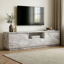 Hanah Home TV komoda Vanguard, 160 cm, mermer Freesia / mermer Freesia