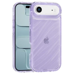 Aurora Wave maska za iPhone 17 Air - ljubičasta