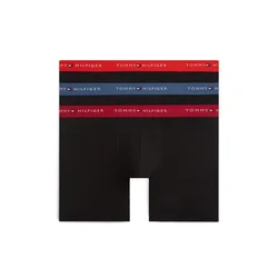 TOMMY HILFIGER Boksarice rdeča/temno rdeča/črna/bela