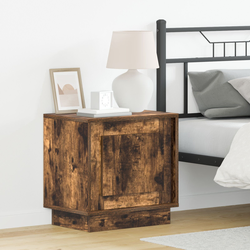 Noćni ormar 2 pcs Dimljeni hrast 44 x 34,5 x 45 cm