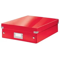 Click & Store Leitz WOW Box - M, rdeča