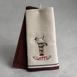 Set kuhinjskih krpa 40x60cm Wafle - Latte ( VLK000109-latte )