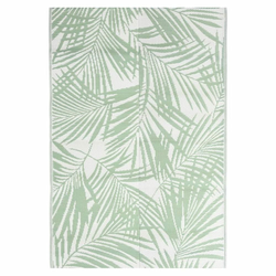 Vidaxl Zunanja preproga zelena 140x200 cm PP